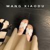 Sheepskin~ Wang Xiaodu Commuter H Drag Flat Bottom One-word Drag Shoes Women's Summer Outdoor Beach Vacation Cool Slippers