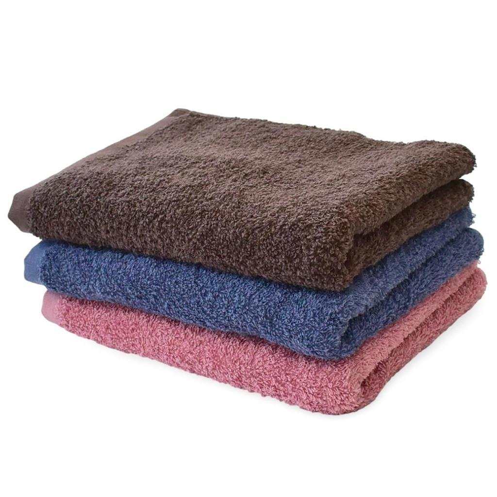 ORI Fluffy Rich Imabari Towel Bath Towel Set of Easy To Made In Quick Dry Vacuum Compressed Pack 3 Colors Bath 3, Thin, Dry, Japan, 100% Cotton,