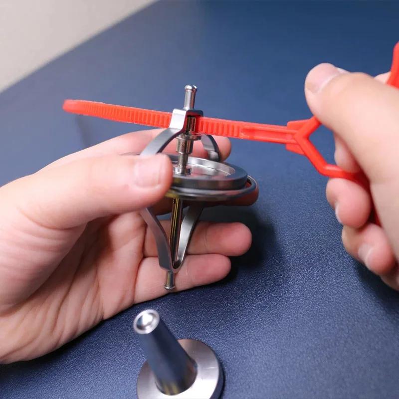 Металлический Механический Гироскоп Антигравитация Fidget Spinner Взрослые Дети Образовательные Игрушки Технологические Гаджеты Новинка Креативный Подарок