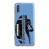 Phone Case For Samsung A14 5G A12 A22 A32 A34 A42 A52 A54 A50 A70 A72 A30 A40 A20E A10S A20S A02S A04S Clear Cover Rugby Ball