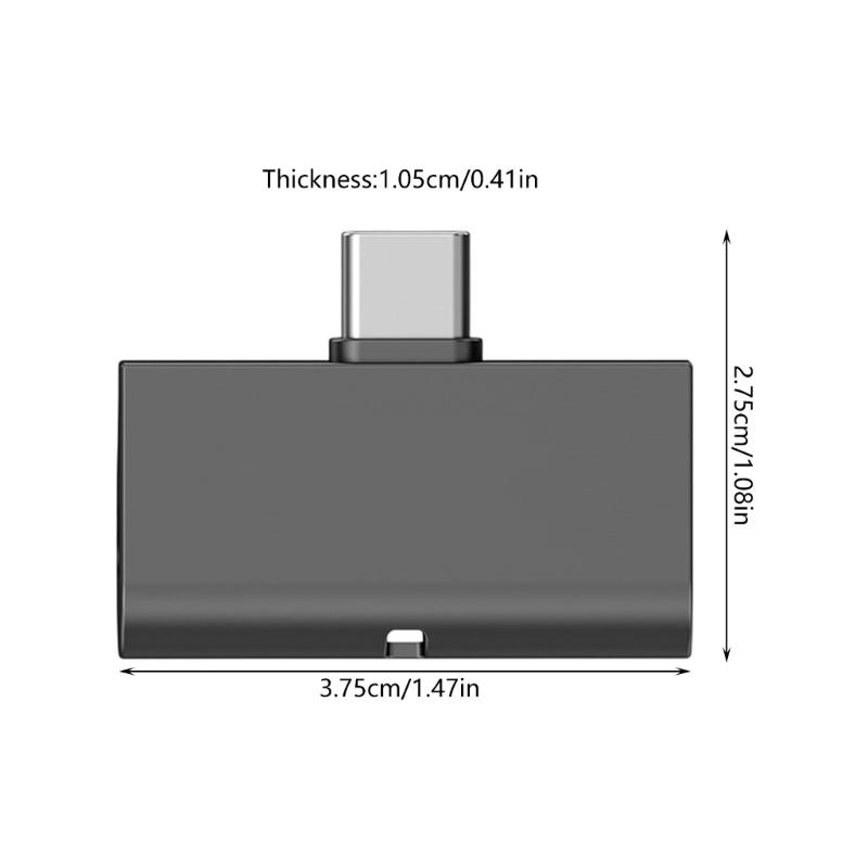 USB C в 4,4 мм/3,5 мм Конвертеры Усилитель для наушников 4,4 мм Сбалансированный/3,5 мм Порт Низкая задержка Звука для Игр Видео Музыки