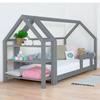 Cabin Bed with Shelf 80 X 160 Gray