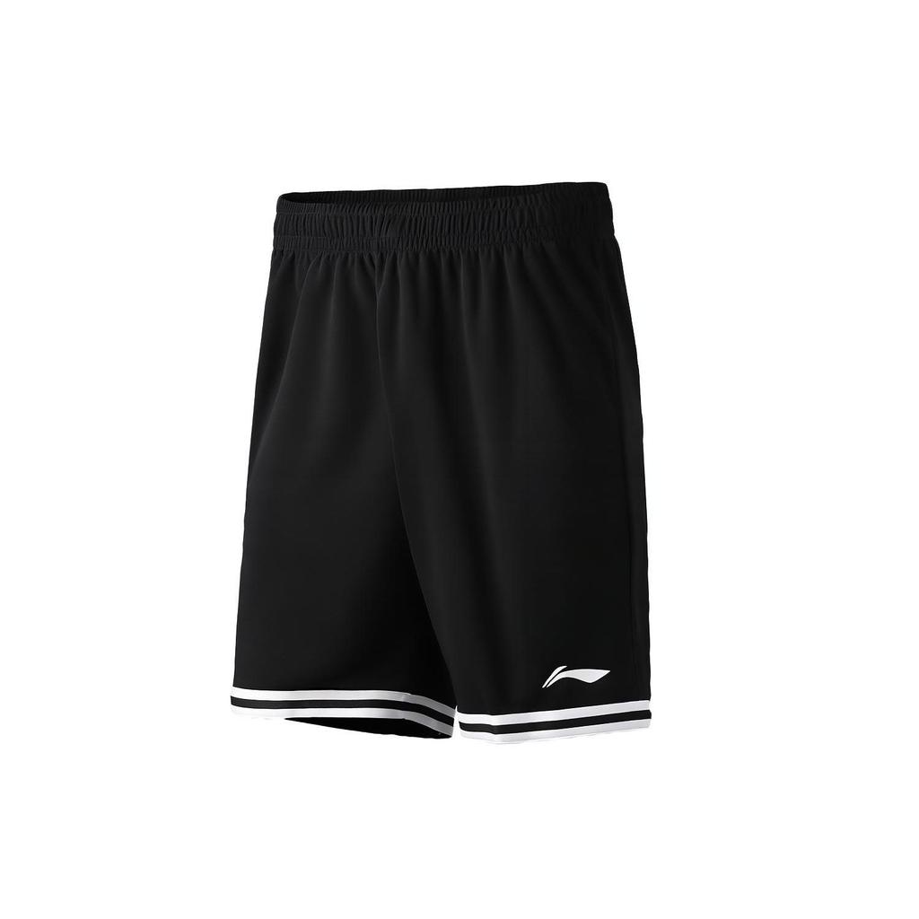 Li-Ning Сетчатый дышащий жилет с круглым вырезом, спортивный комплект для мужчин, спортивная одежда, черный цвет AATR011-10