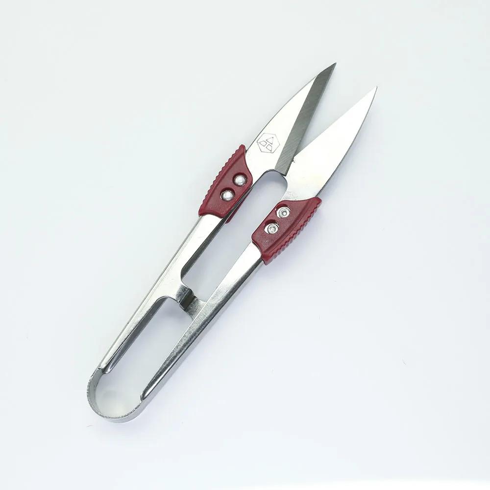 1/3/5Pcs U Thread Scissors Stainless Steel Yarn Shears Cutting Sewing Scissors Cross Stitch Scissors Embroidery Shears Clippers