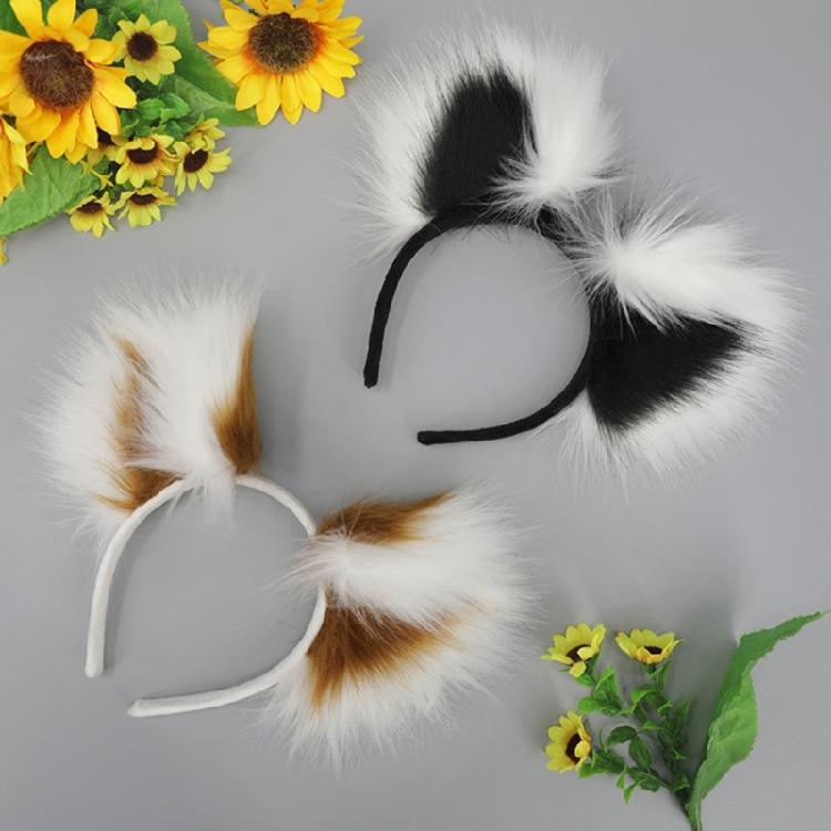 Cartoon Raccoon Ear Hairband/ Tail Adult Unisex Halloween Party Headband Costume