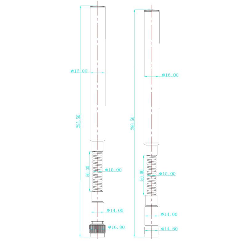 LoRa 868MHz Antenna NB-IoT 800MHz 840-960MHz 900MHz 915MHz/902-928MHz Data Transmission Graph Transmission Gooseneck Antenna