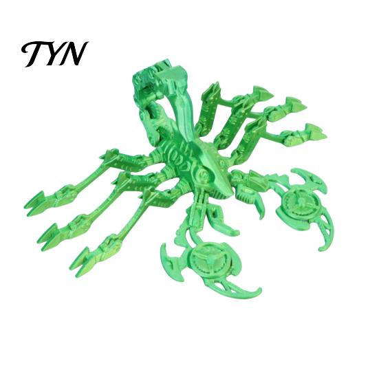 Realistic Scorpion Model Articulated Mechanical Figurine, 3D Printed Flexible Joints Educational Science Toy Model, Gradient Color Movable Fidget for