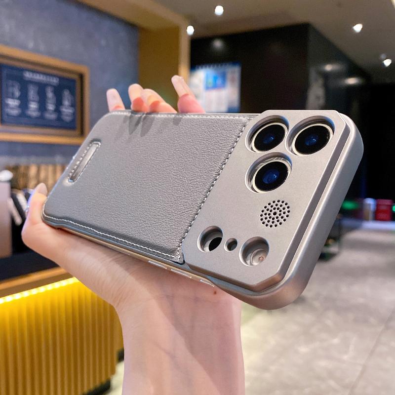 Для Magsafe Магнитный Кожаный Безрамочный Чехол для iPhone 17 Pro Max 17 Air 16 15 14 13 Беспроводная Зарядка Лучшее Тепло Жесткий Бампер