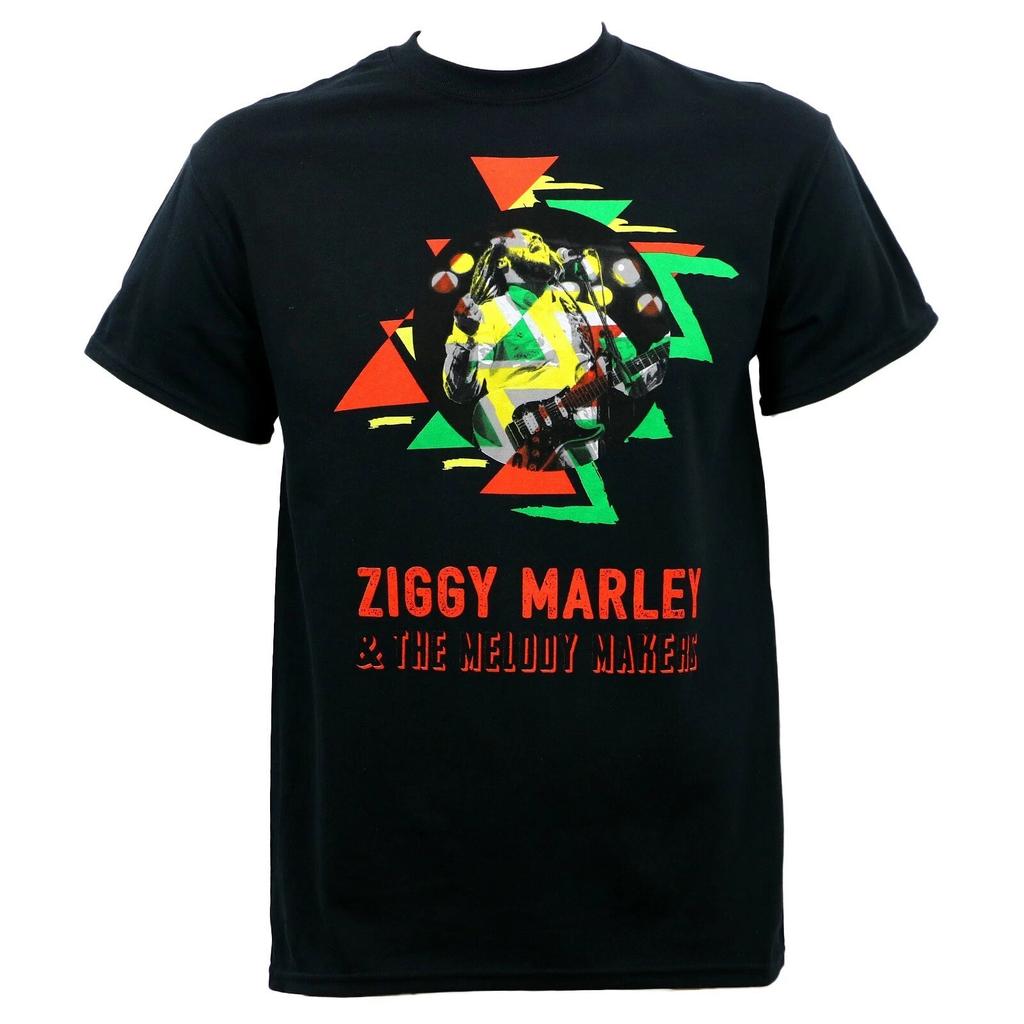 ZIGGY MARLEY & The Melody Makers Black Color T-Shirt TU146