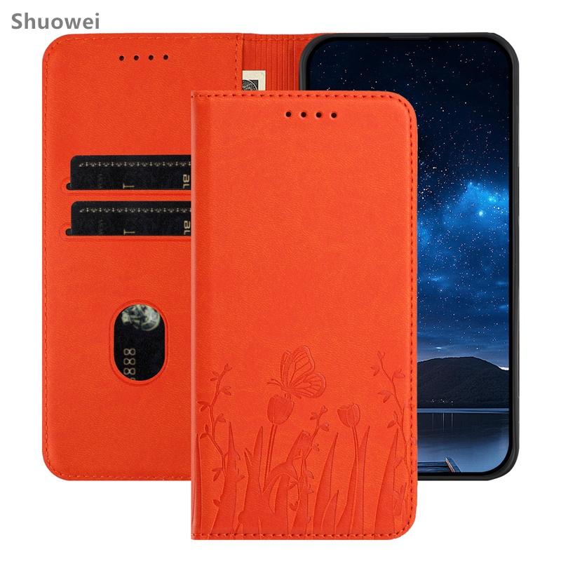 Flip Phone Case Sharp SHC 05 10 11 14 SH-51D SH-V48 SH-53C SH-53E SH-54B SH-54D Leather Wallet Cover Casing