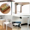 Sofa Invisible Folding Hinge 90 Degree Right Angle Self-Locking Folding Furniture Hardware Dining Table Connection Foot