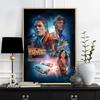 Classic Back To the Future Movie Vintage Posters and Prints Wall Art Abstract Picture Canvas Painting for Living Room Home Decor No Frame
