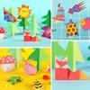 Learning Book Educational Baby Hand-cut Paper Kids Craft Toys Folding Paper Origami Handmade Paper
