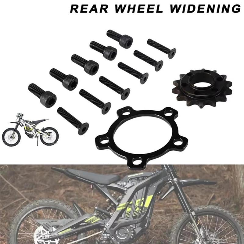 ABLZ-Broaden Kit For Rear Wheel On For Sur Ron Light Bee X/Light Bee S/X260/X160- Wheel Hub Assembly With Bolt Widen Kit