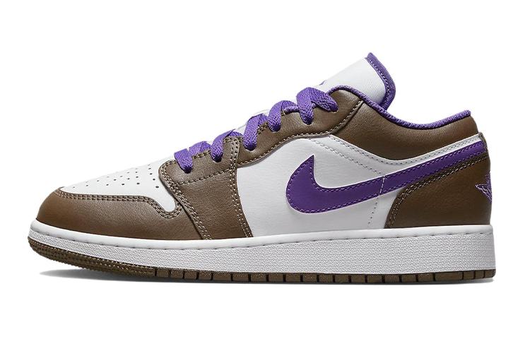 Jordan 1 Низкий Пурпурный Мокко GS 553560-215