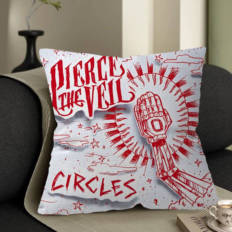 Pierce The Veil Музыкальная Группа Подушка Чехол для Подушки Наволочка Гостиная Диван Домашний Декор Индивидуальный
