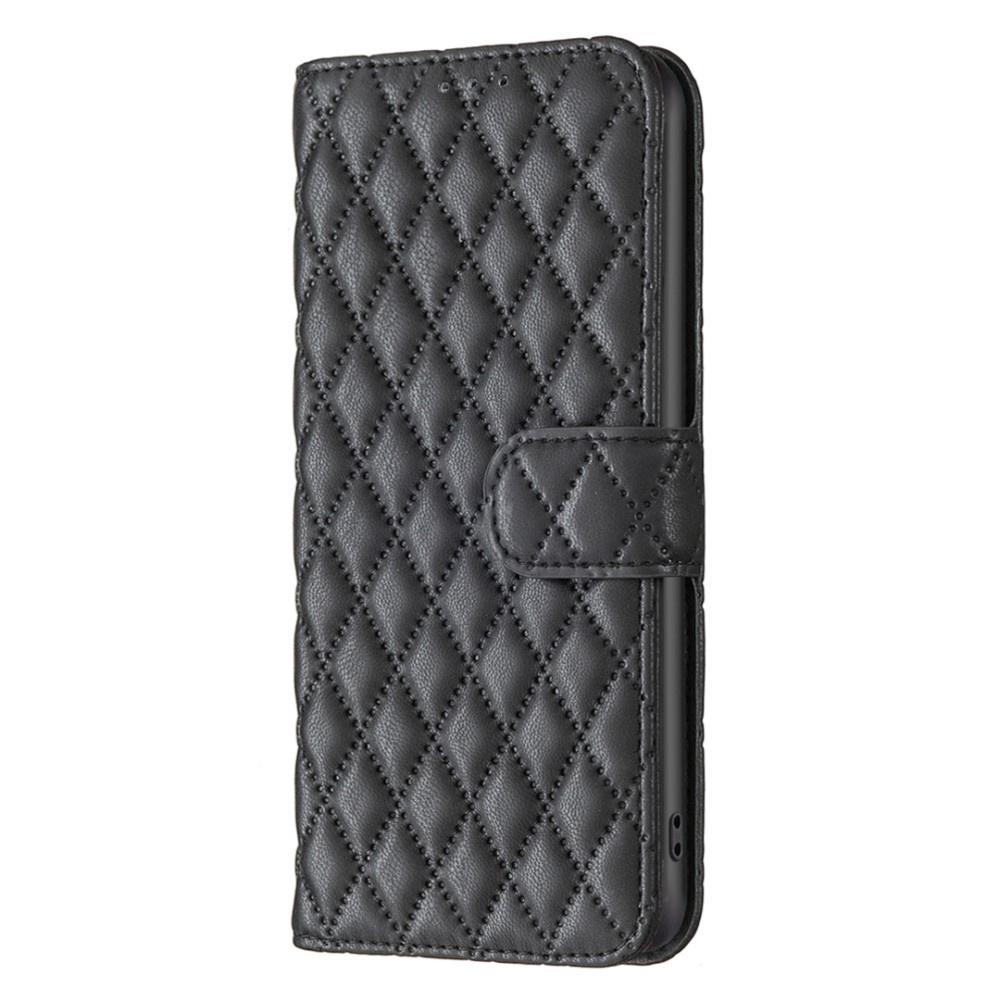 Flip Case for Xiaomi Redmi Note 13 Pro 5G, Wallet, BINFEN COLOR, Black