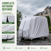 Dustproof Golf Cart Rain Cover Golf Cart Protective Cover  Fit for 2 seater/4 seater Golf Cart