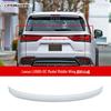Спойлер на крышку багажника Lexus LX600 Mid Wing Mona Lisa Body Kit: Передний и задний спойлер