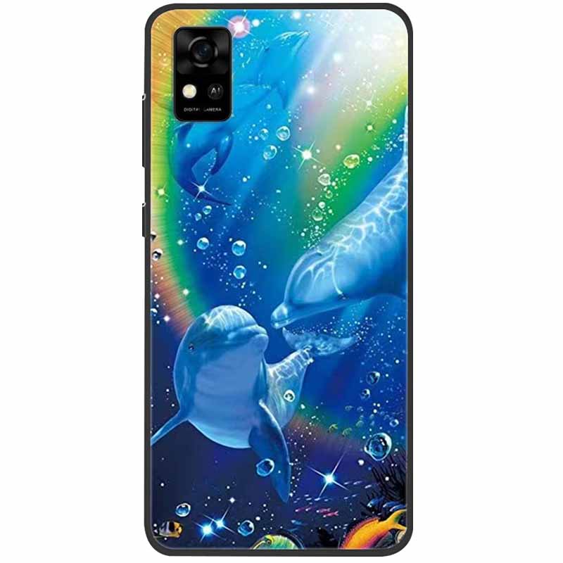 Чехлы для телефона ZTE Blade A31 / A 31 Lite Plus Чехол Принт Кот Лев ТПУ Силикон Fundas Для ZTE Blade A31 Чехлы A31Lite a31Plus