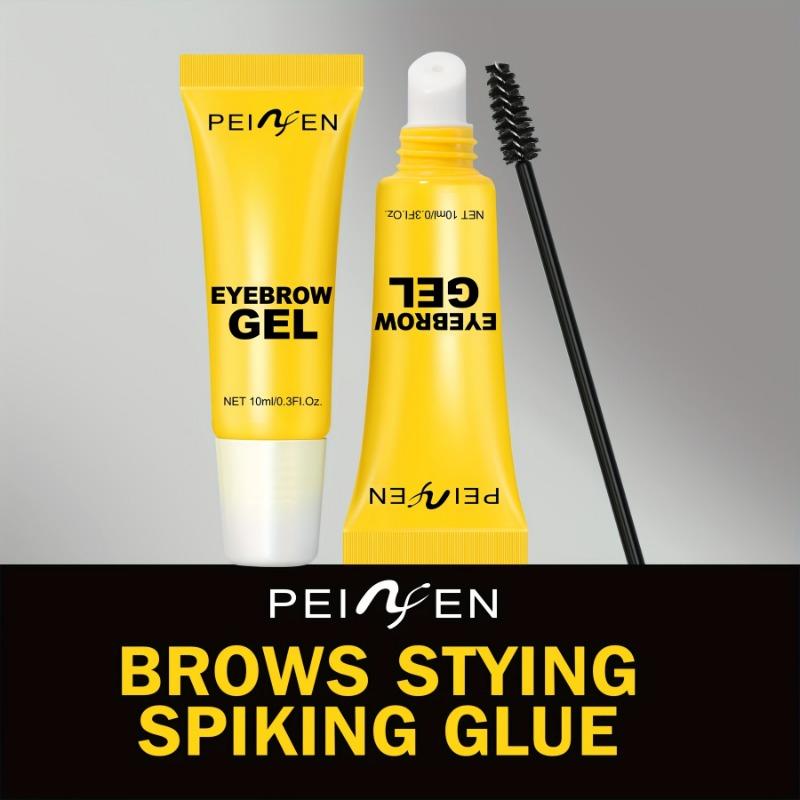 Стойкий гель для укладки бровей Clear Brow Fix Gel с щеточкой