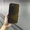 Чехол для телефона из углеродного волокна и кованого углеродного волокна Для iPhone 17 16 15 14 13 12 Pro Max Xr Air Plus Черный жесткий чехол с ощущением кожи