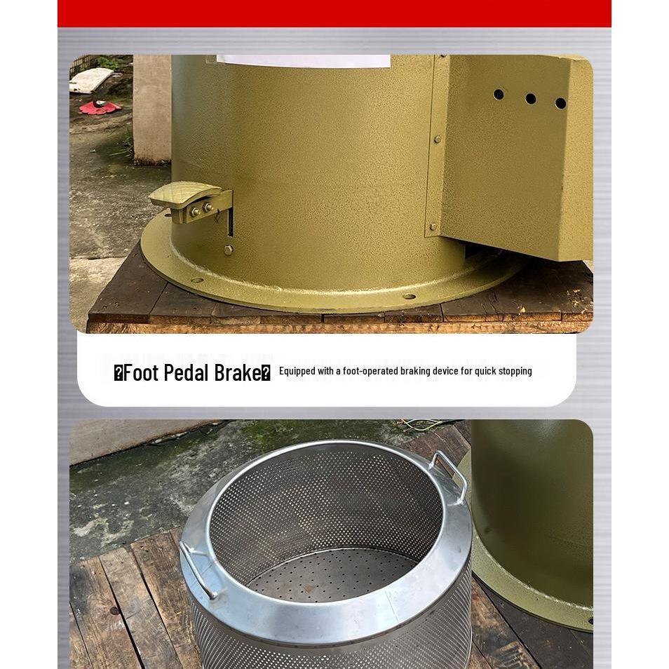 Промышленная центрифуга-сушилка и экстрактор масла с подогревом из нержавеющей стали