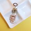 Kawaii мультфильм флокирование кукла брелок кулон для женщин девочек уникальный рюкзак украшения аксессуары маленькие подарки