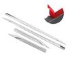 4PCS Car Side Door Body Molding Strips Trim ABS Plating Fit for Harrier Venza XU80 2020 2021