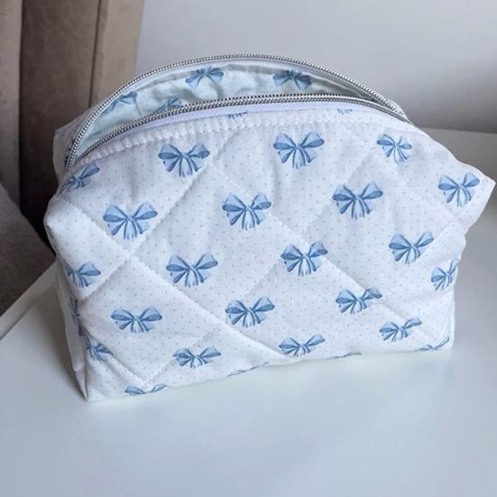 Косметичка Симпатичная косметичка Большая вместимость Застежка-молния Пылезащитная бытовая дорожная косметичка Органайзер для всякой всячины