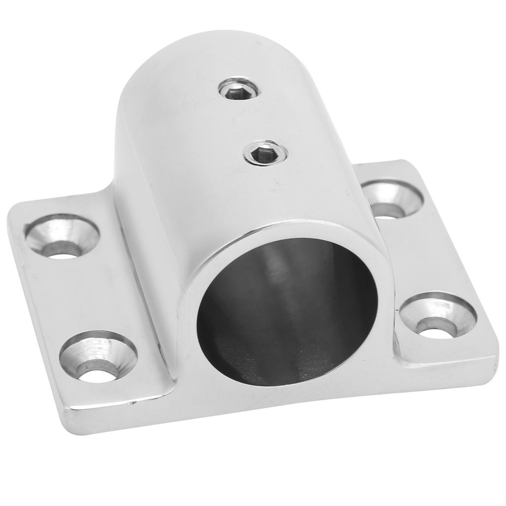 Marine Pipe Rectangular Base Stainless Steel Boat Tube Square Base Boat Hardware Accessory20MM