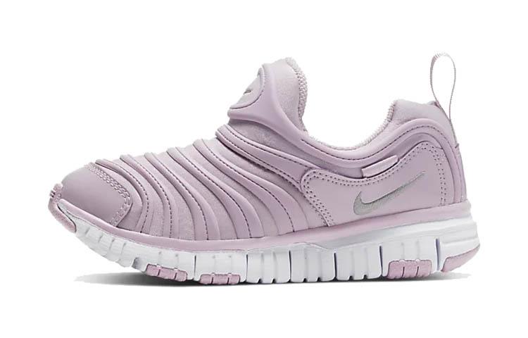 Nike Dynamo Free Abrasion Resistant Abrasion Resistant Low top Kids Lifestyle Shoes Purple Children Aged 3 7 Years Old 343738-508