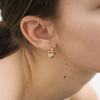 Poery Knot Hoops_Gold