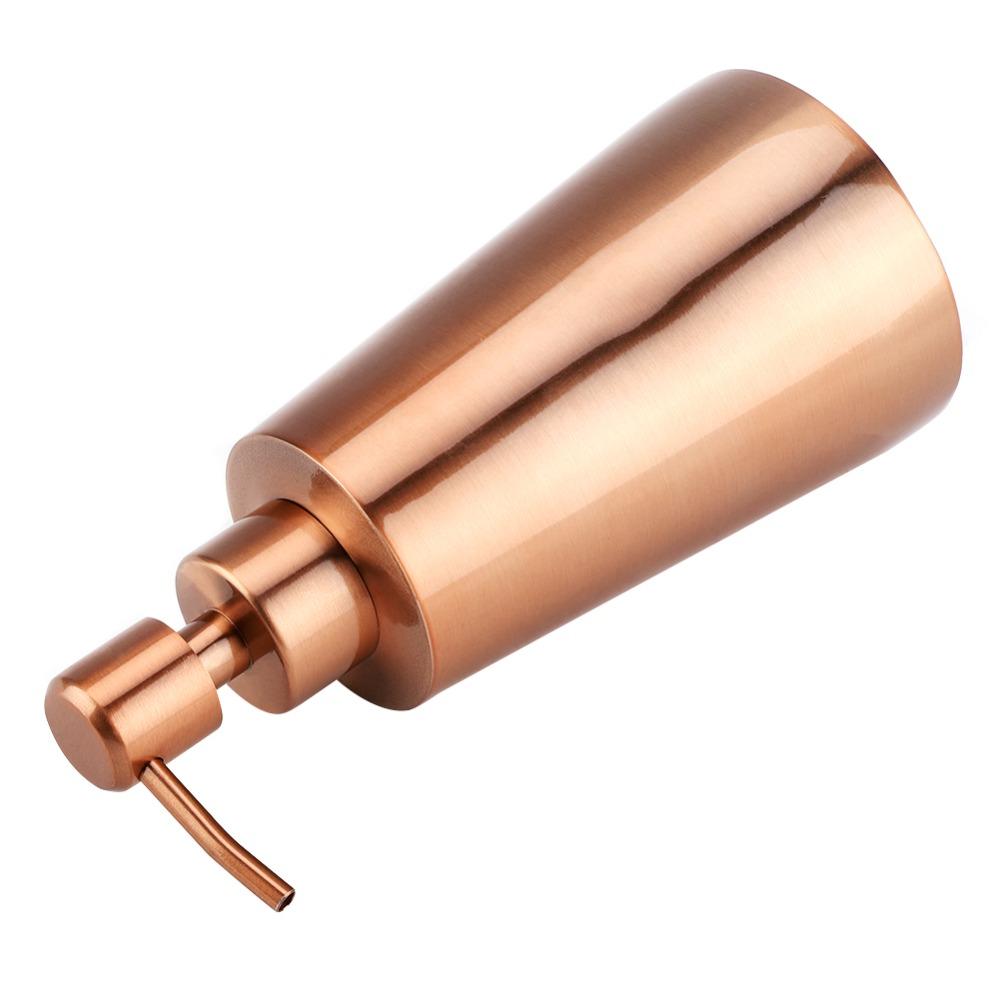Stainless Steel Lotion Dispenser 350ml Capacity Liquid Dispenser Bathroom Accessory
