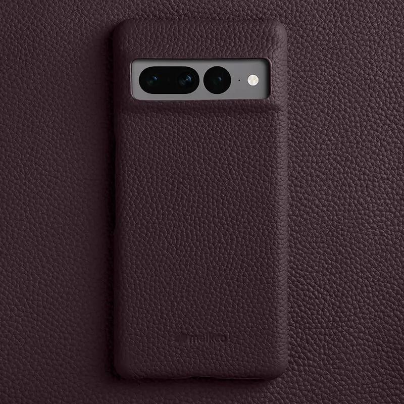 Melkco 100% Genuine Leather Case for Google Pixel 8 9 10 Pro XL Premium Luxury Cases High-end Business Cowhide Phone Cover