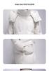 Women's Mid-Length Winter White Duck Down Hooded Coat - Fashionable and Warm