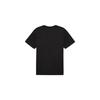Puma Tad Essentials Футболка с логотипом кошки, удобная, мягкая, для тренировок, с круглым вырезом, с коротким рукавом, мужская, черная 525920-01