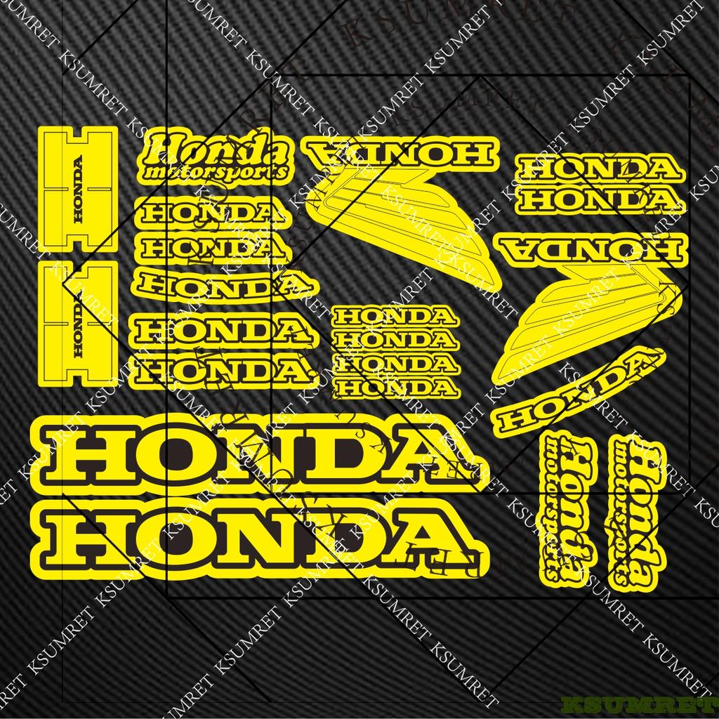 Винил Для Honda Наклейки Мотоциклетные Наклейки Комплект Декалей rf1