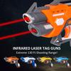 Лазертаг Боевой игровой пистолет набор электрический инфракрасный игрушечный пистолет оружие дети лазерный удар пистолет для мальчиков дети в помещении и на открытом воздухе спорт