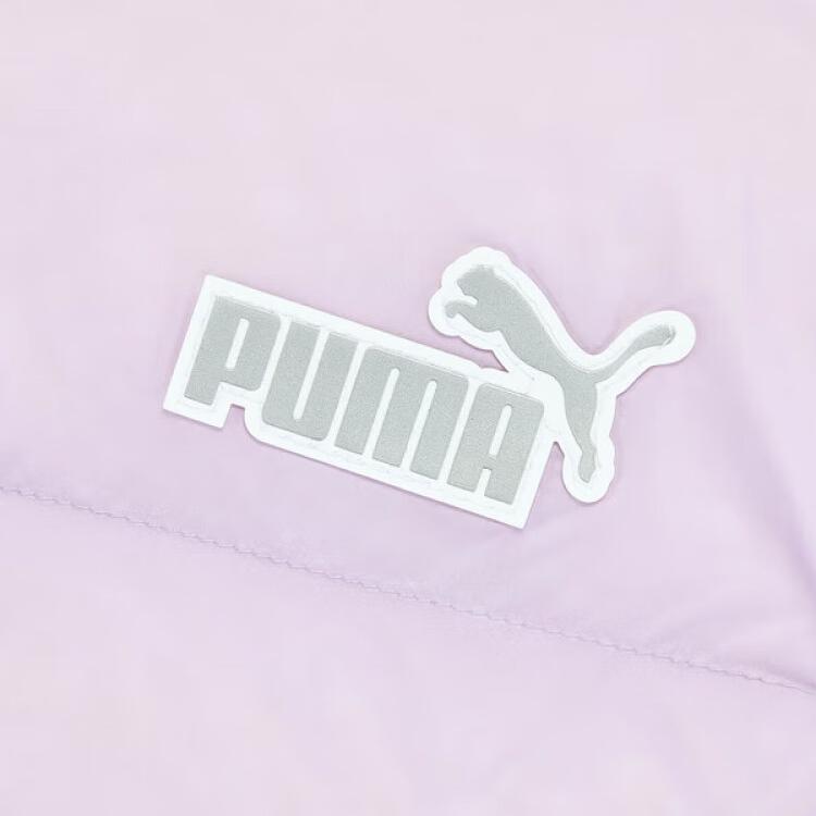 Puma Пуховой жилет Повседневный Утиный пух Стойка воротник Молния Водостойкий Детский жилет 950596-02
