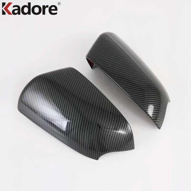 For Hyundai Venue 2024 Carbon Fiber Car Rearview Mirror Cover Trim Side Wing Mirrors Cap Accessories