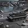 Heavy Vintage Armored Tank Building Blocks Model Kit DIY Bricks Collection Toy Gift For Children Boys Collectors
