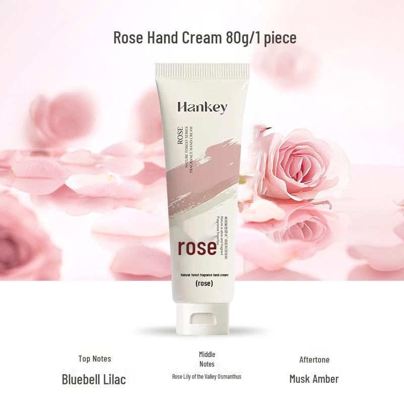 Крем для рук "Гардения, Роза, Сандал" - Увлажняющий, от трещин, для студентов и девушек - Всесезонный