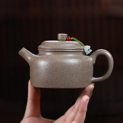 Традиционный Исинский Фиолетовый Глиняный Чайник Китайский Ручной Работы Чайник Домашний Цзыша Чайный Набор Красивый Чайный Заварочный Чайник Посуда 240 мл