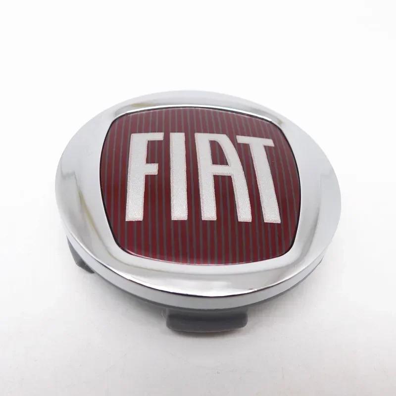 4pcs 50mm 60mm For Fiat 500 Car Wheel Center Hub Original Rim Cap Cover Emblem Badge Auto Styling Accessories