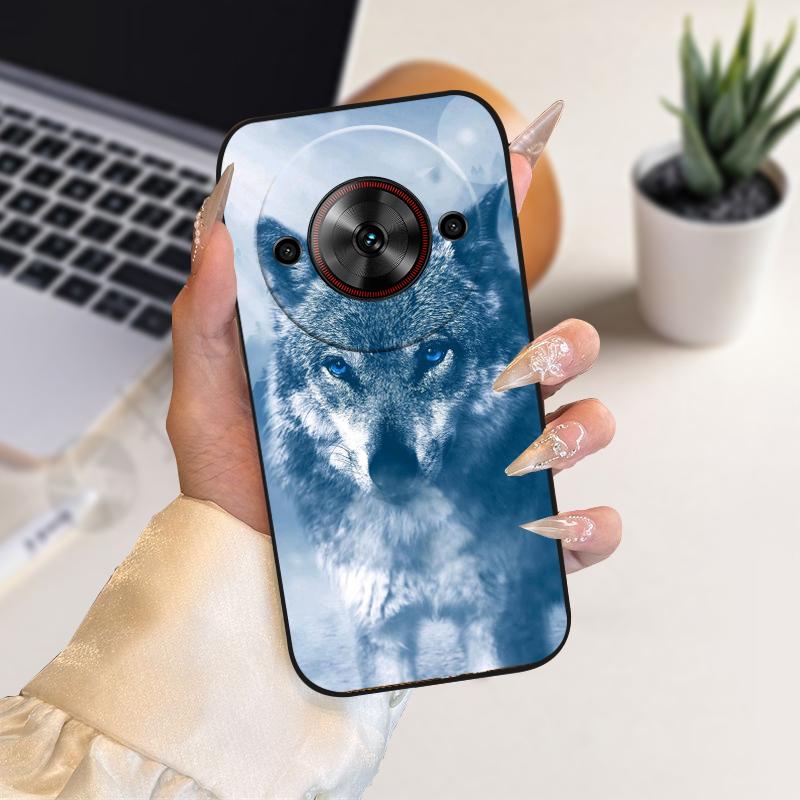 Чехол для Nubia Focus 5G Z2455 Мягкий силиконовый чехол для телефона Для ZTE nubia Focus Милый Модный Цветной Раскрашенный Ударопрочный Бампер Fundas
