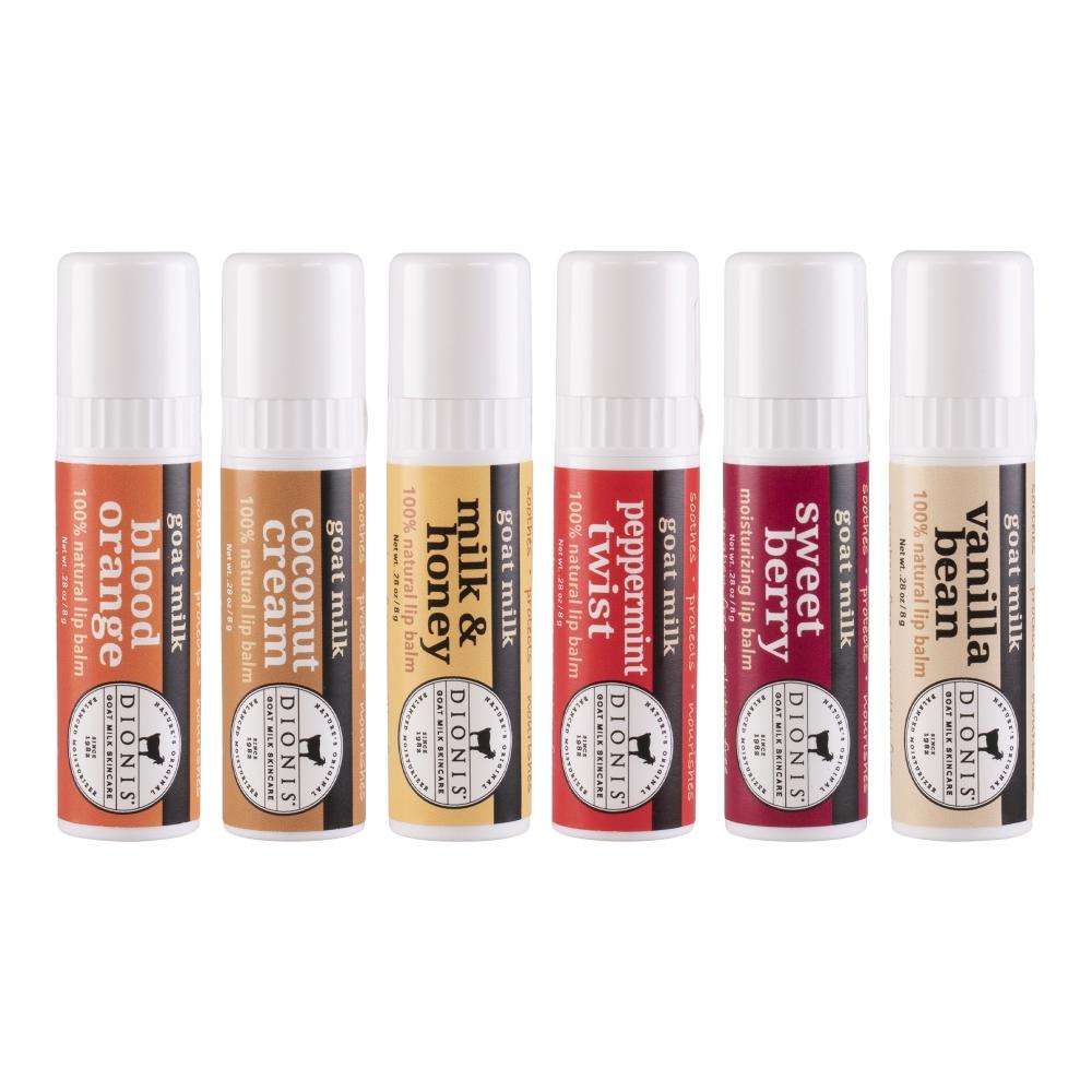 Набор бальзамов для губ Dionis Goat Milk