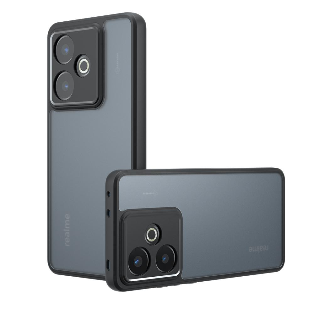 GT 7T Matte Shockproof Phone Case for Realme GT 7 GT 7Pro Neo 7x Hard Bumper Soft Clear Back Cover Anti Yellowing Funda