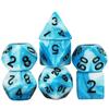 Набор многогранных игральных костей Dragon Game Magic Gathering Game Dice 7 шт. Набор игральных костей для смешивания цветов DND Dice Настольная игра Аксессуары