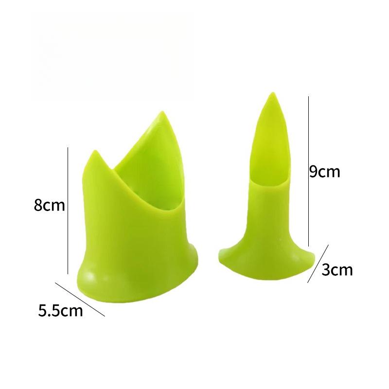 2Pcs / set Creative Pepper Corer Slicer Устройство для удаления семян перца